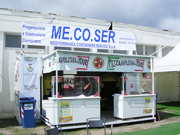 Food and beverage : pizzeria container