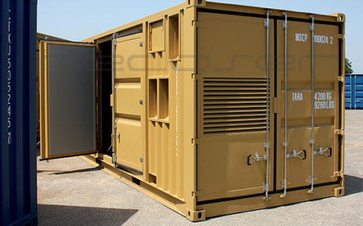 Sound proof container