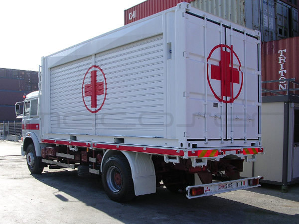Mecoser Crocerossa Onlus Container