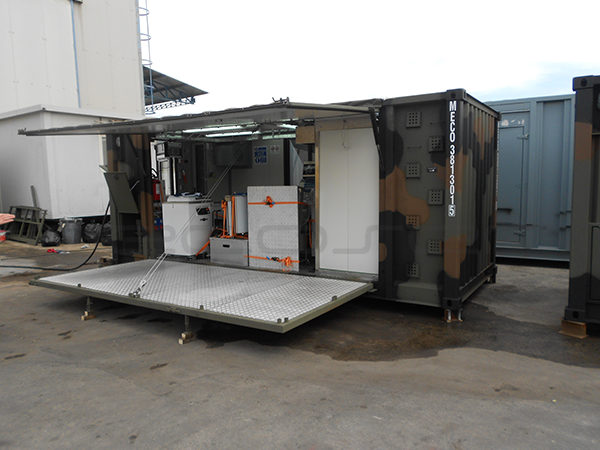 Food and beverage : portable kitchen container