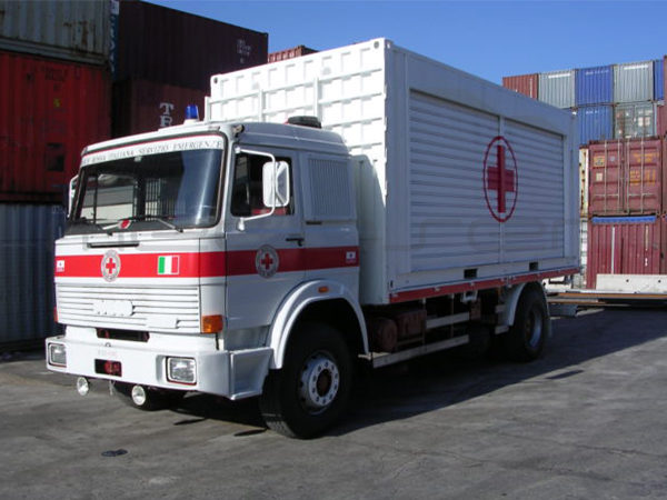 Crocerossa italiana Mecoser container