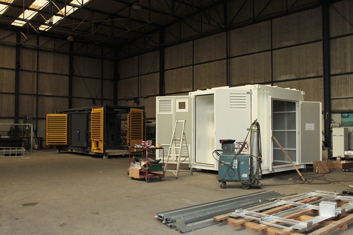 container per il rifornimento di idrogeno per McPhy