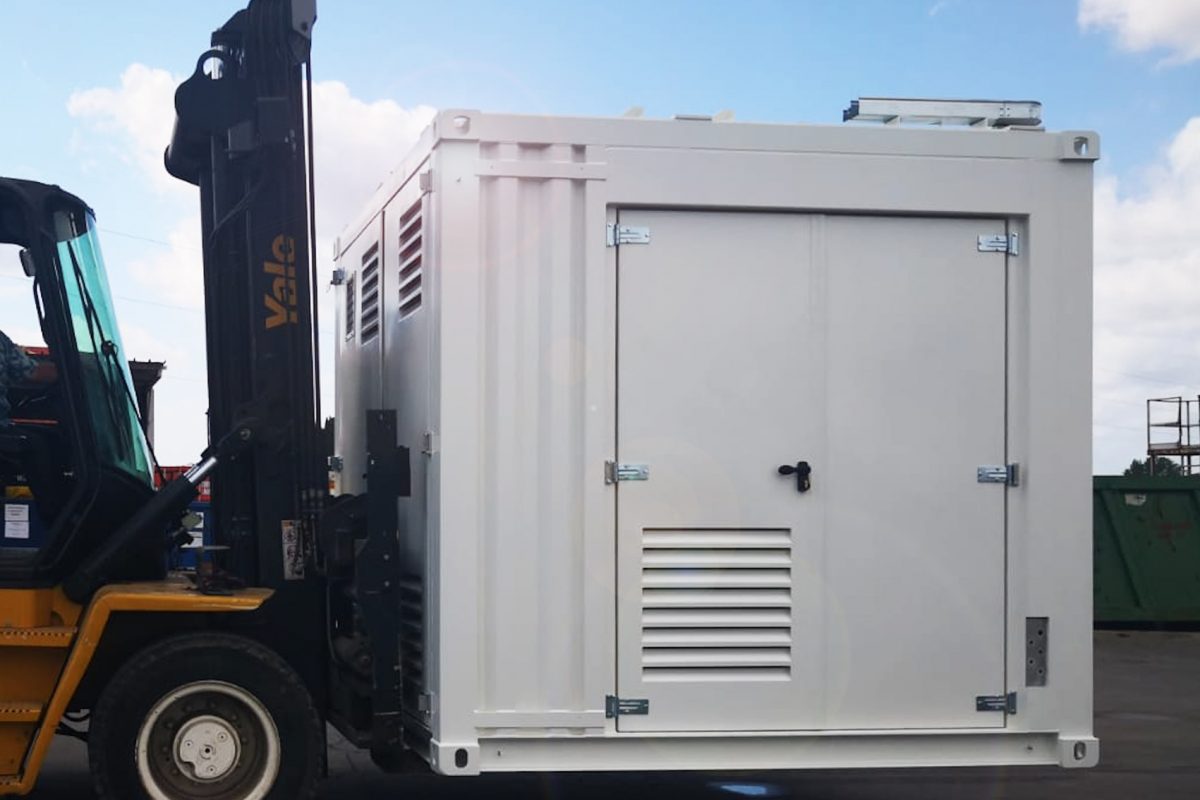 container per il rifornimento di idrogeno per McPhyv