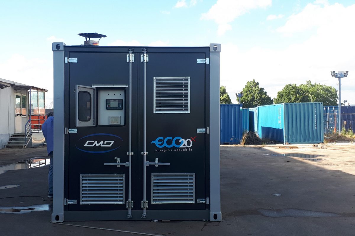 Container microcogeneratore 