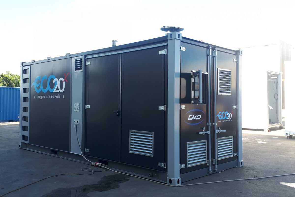 Container microcogeneratore 