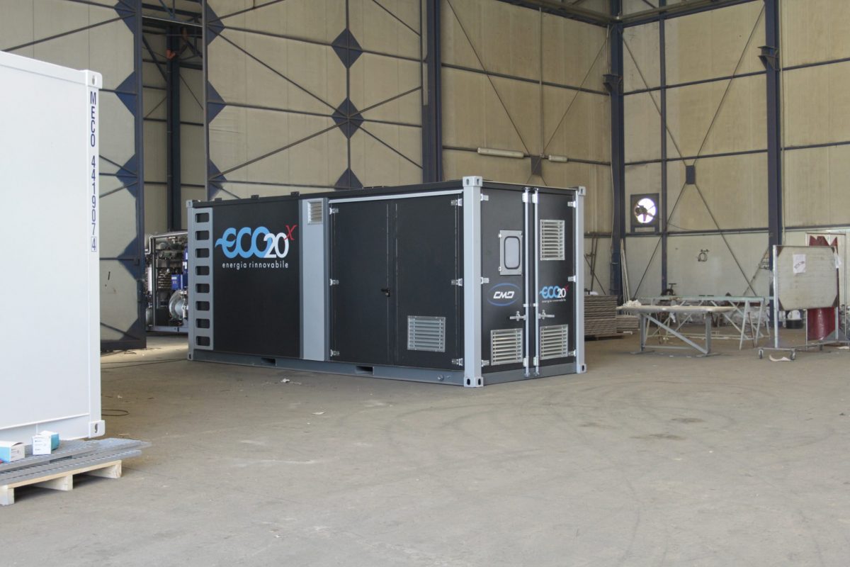 Container microcogeneratore 